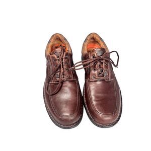 Clarks Unstructured Men'sBrown Leather Lace Up Brand: Clarks... Casual Shoes